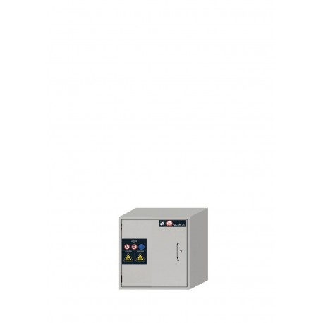 ARMARIO DE SEGURIDAD BAJO PARA ÁCIDOS Y ÁLCALIS SL-LINE SL.060.059.UB.T SL-CLASSIC-UB GRIS ASECOS 2 CAJONES
