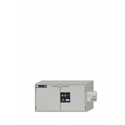 ARMARIO BAJO IGNÍGUFO RESISTENTE AL FUEGO TIPO 90 MINUTOS UB-LINE UB90.060.110.2T UB-T-90 GRIS ASECOS