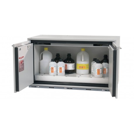 Armario de seguridad para el almacenamiento de sustancias peligrosas inflamables en lugares de trabajo de acuerdo a EN 1