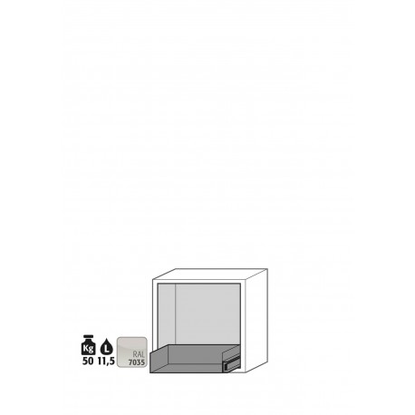 Armario bajo de seguridad ignífugo Tipo 90 bajo UB-S-90 modelo UB90.060.059.S