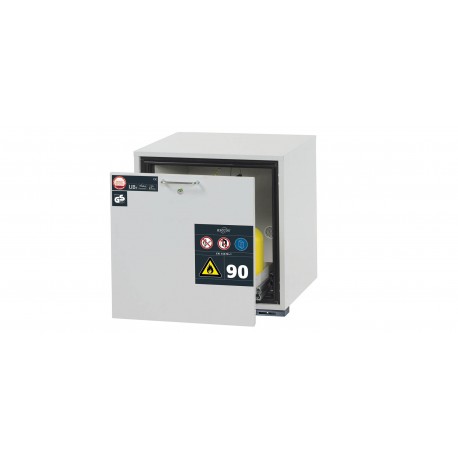 Armario de seguridad para el almacenamiento de sustancias peligrosas inflamables en lugares de trabajo de acuerdo a EN 1