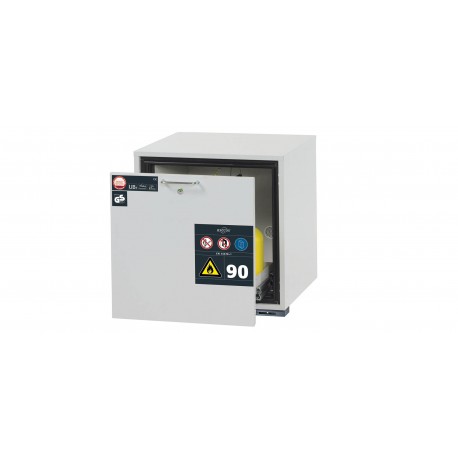 Armario de seguridad para el almacenamiento de sustancias peligrosas inflamables en lugares de trabajo de acuerdo a EN 1