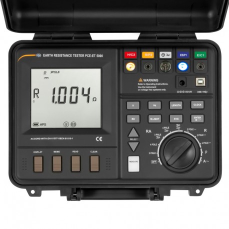 COMPRAR MEDIDOR CONTRA TIERRA PCE-ET 5000