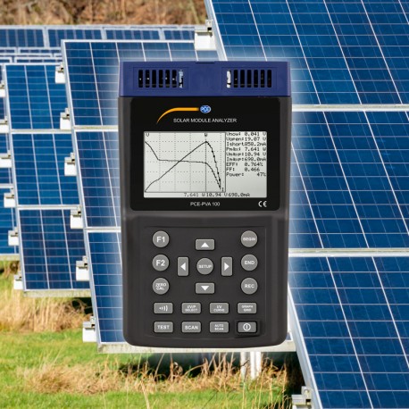 COMPRAR MEDIDOR FOTOVOLTAICO PCE-PVA 100