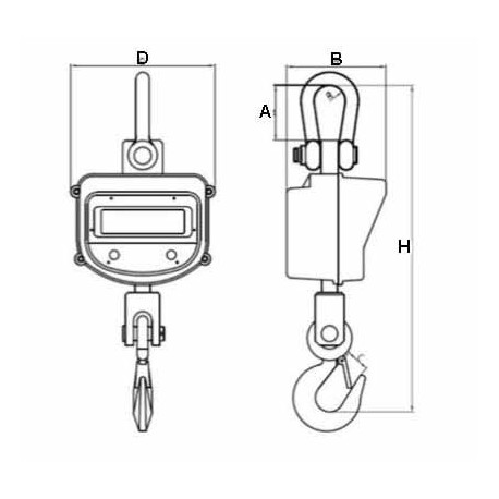COMPRAR ONLINE  BALANZA COLGANTE PCE-CS 10000N