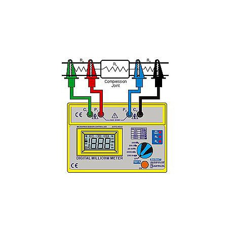 DISTRIBUIDOR PCE ÓHMETRO PCE-MO 2002