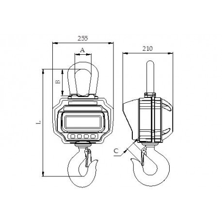 COMPRAR BALANZA COLGANTE PCE-CS 5000N