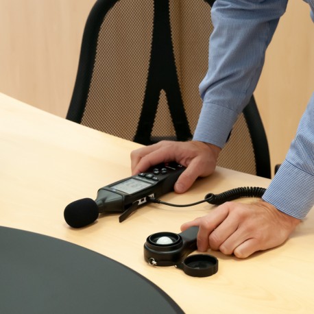 HERRAMIENTA MEDICIÓN PROFESIONAL TERMOHIGRÓMETRO PCE-EM 883