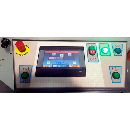 PANEL DE CONTROL TRONZADORA AUTOMÁTICA CON PROGRAMACIÓN TL-600 AAG CNC MG