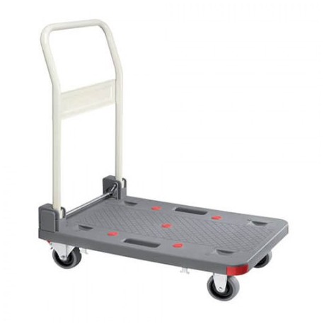 CARRO PLATAFORMA PLEGABLE DE POLIPROPILENO  150 KG GAYNER PT-150p