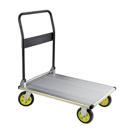 CARRO PLATAFORMA DE ALUMINIO CV-PT300N GAYNER  SOPORTA HASTA 300 KG