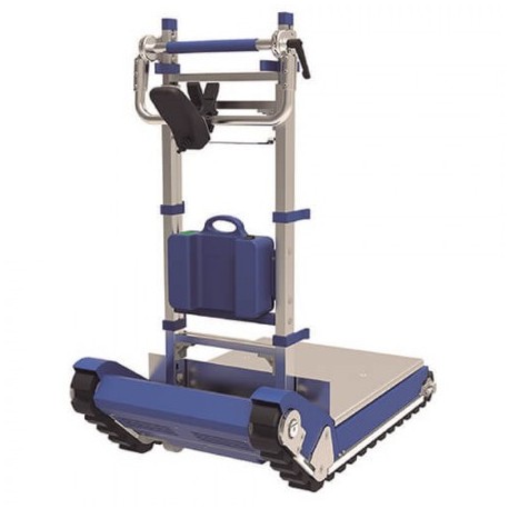 Transpaleta subescalones eléctrica