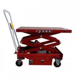 MESA SEMI-ELÉCTRICA DOBLE TIJERA CPXP-500 DE GAYNER SOPORTA HASTA 500KG