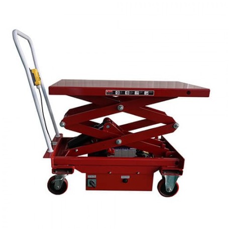 MESA SEMI-ELÉCTRICA DOBLE TIJERA CPXP-500 DE GAYNER SOPORTA HASTA 500KG