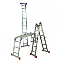 ESCALERA MULTI 3X4 PELDAÑOS ARTICULADA GAYNER