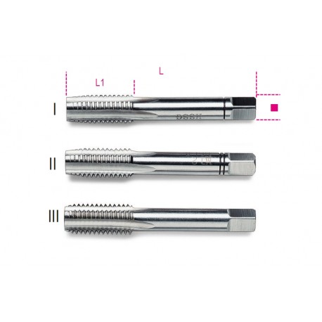 MACHOS PARA ROSCAR DE FORMA MANUAL CON PASO GRUESO BETA