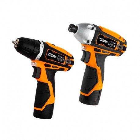 MALETÍN TRABAJO CON TALADRO Y ATORNILLADOR ULTRACOMPACTO 12V BETA