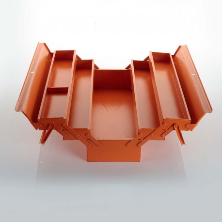 CAJA DE HERRAMIENTAS METÁLICA CON 5 BANDEJAS ALYCO