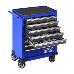CARRO HERRAMIENTAS METÁLICO 8 CAJONES BÁSICO ALYCO