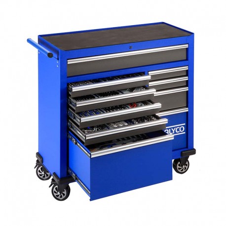 MESA DE TRABAJO MÓVIL CON HERRAMIENTAS COMPLETA ALYCO
