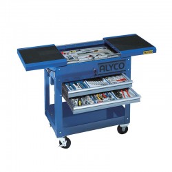 CARRO DE TALLER LIGERO CON 139 HERRAMIENTAS ALYCO