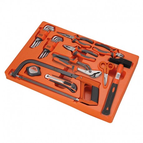 CARRO CON PORTÓN 2 CAJONES CON COMPOSICIÓN ORANGE ALYCO