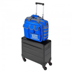 MALETA ALUMINIO 4 RUEDAS + BOLSO 198154