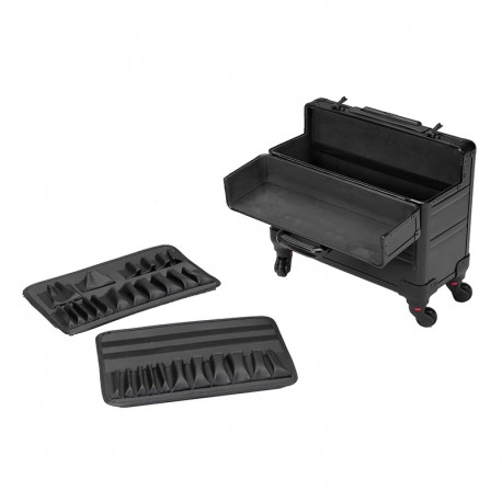 MALETA ALUMINIO 4 RUEDAS + BOLSO 198154