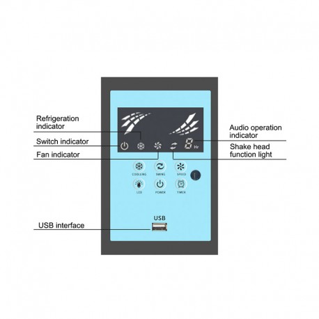 ENFRIADOR DE AIRE PORTÁTIL BLIZZCOOL BC 395