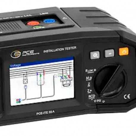 COMPROBADOR DE INSTALACIONES PCE-ITE 55A