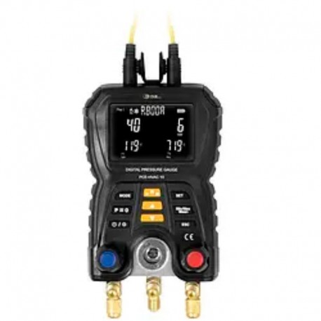 MANÓMETRO DE REFRIGERACIÓN MANIFOLD PCE-HVAC 10