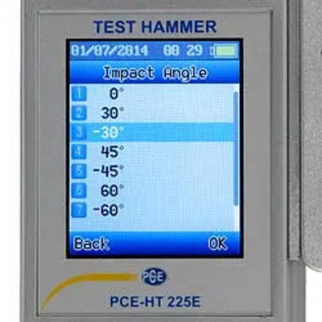 ESCLERÓMETRO PCE-HT 225E-ICA