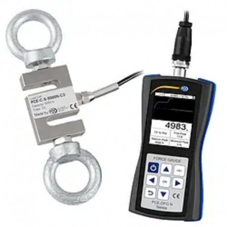 MÁQUINA DE ENSAYO MOTORIZADA PCE-MTS500-DFG N 5K FD 300 KIT