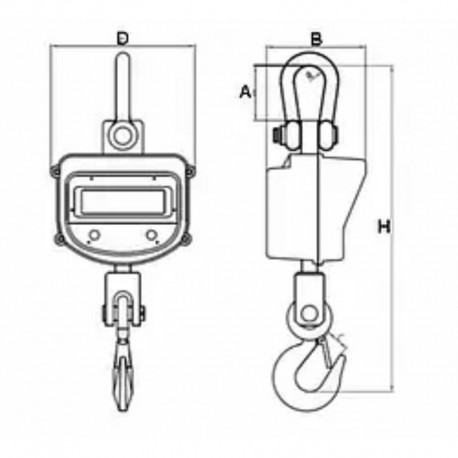 BALANZA COLGANTE PCE-CS 10000N-ICA