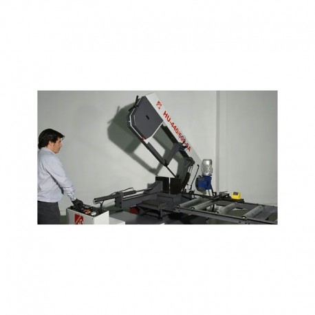SIERRA DE CINTA AUTOMATICA CON ALIMENTADOR MOD. HU440/600-AA/CNC MG