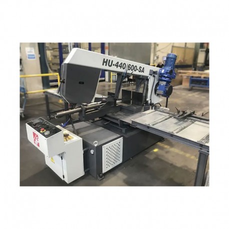 SIERRA DE CINTA AUTOMATICA CON ALIMENTADOR MOD. HU440/600-AA/CNC MG