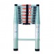 Escalera tubular aluminio plegable