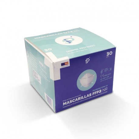MASCARILLA DE PROTECCIÓN AUTOFILTRANTE FFP2 BLANCA (30 U) INTEC
