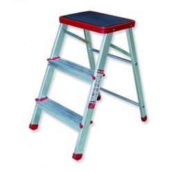 TABURETE DE ALUMINIO PROFESIONAL DE 3 PELDAÑOS SERIE TB SCAL