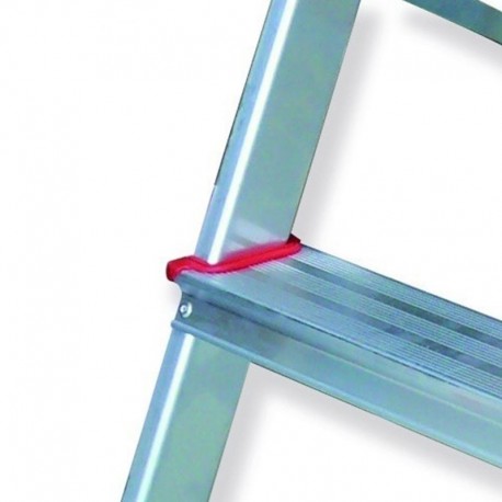 Peldaño taburete alumino plegable serie TB