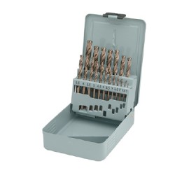 JUEGO DE BROCAS HSS AL COBALTO 25 UNIDADES