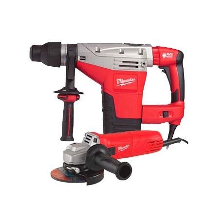 KIT MARTILLO COMBI. SDS-MAX + AMOLADORA ANGULAR AG10-125 EK