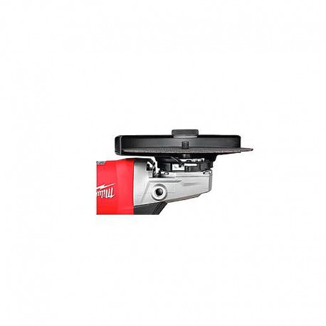 Lateral de la tuerca en la máquina