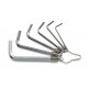 JUEGO 6 LLAVES MACHO HEXAGONALES ACODADAS CROMADAS BETA REF.96/ST6