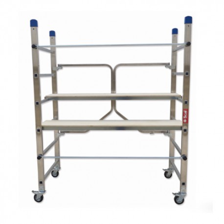 ANDAMIO DE ALUMINIO MÓVIL PLEGABLE DE 1,80 METROS MODELO PRACTIK 1100