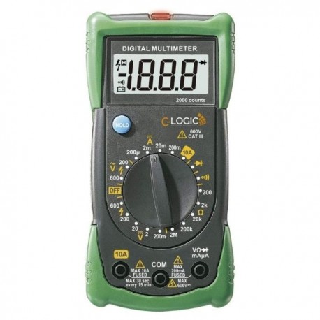 MULTÍMETRO DIGITAL PROFESIONAL BÁSICO REF.50-002 ACHA
