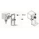 SOPORTE DE MONTAJE ACCESORIO REF. PR02B2 AIGNEP