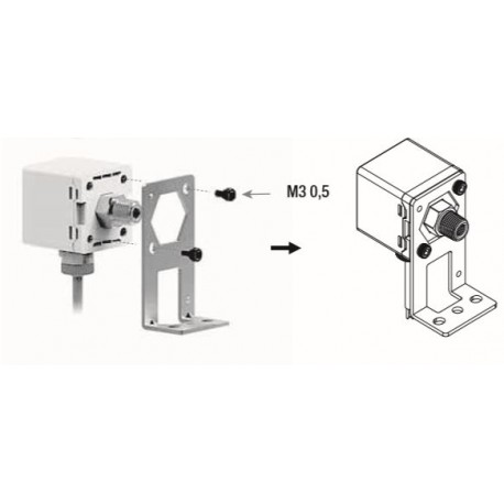 SOPORTE DE MONTAJE ACCESORIO REF. PR02B2 AIGNEP
