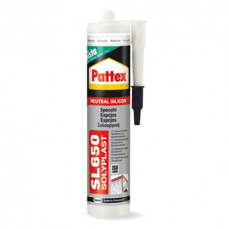 SILICONA NEUTRA PATTEX SL-650 BLANCA 300ML - HENKEL 1533302