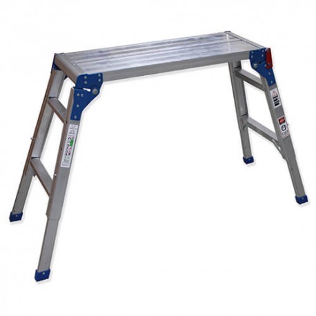 PLATAFORMA DE ALUMINIO 2 PELDAÑOS DE 600X600  PLTE GAYNER